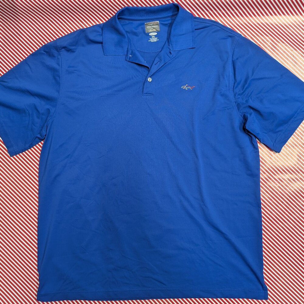 Greg Norman “Play Dry” Attack Life Polo Shirt – Men’s XXL – Barely Worn